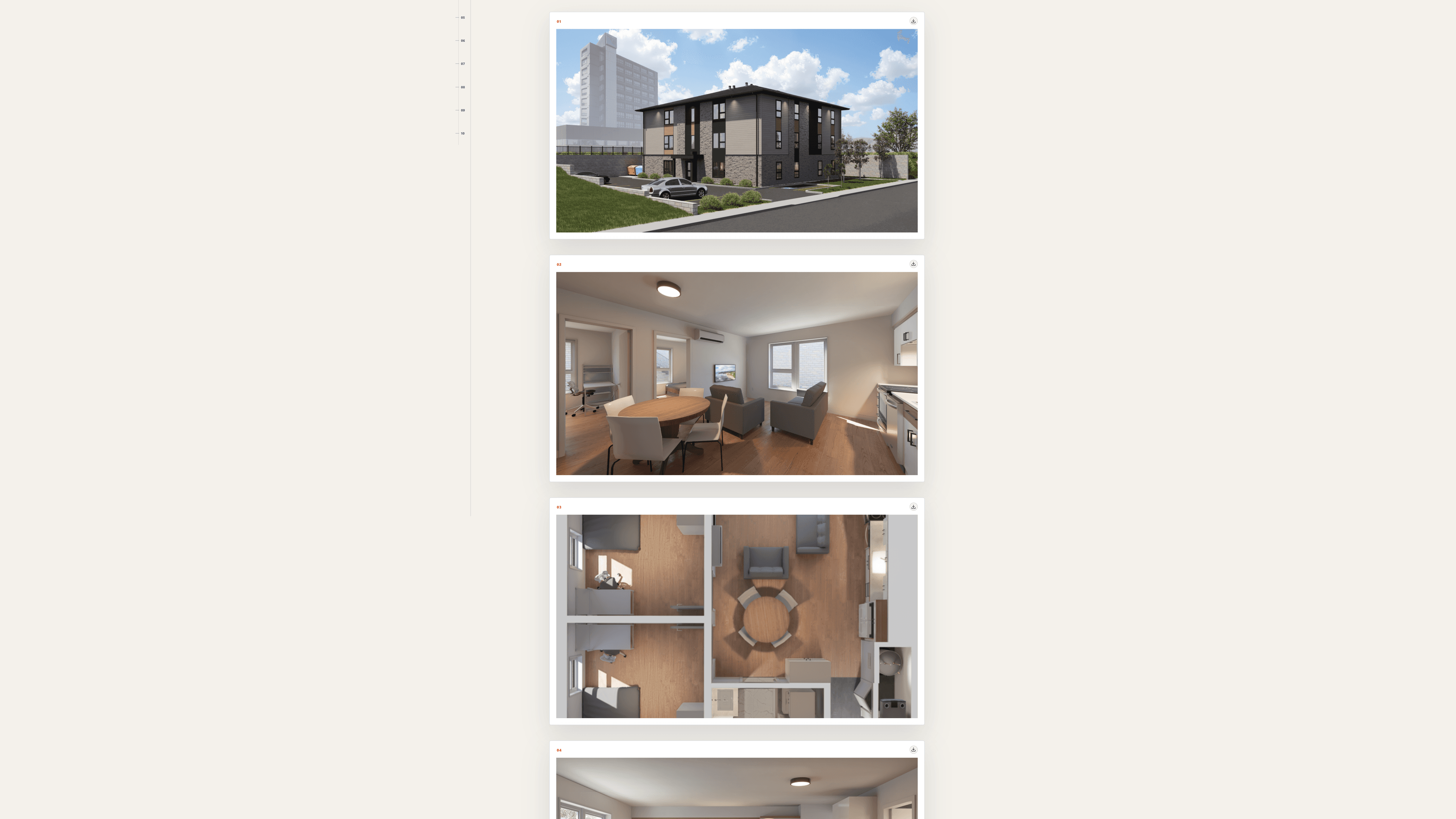 Portfolios feature